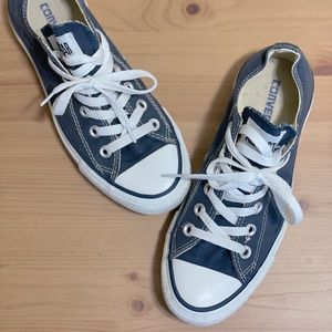 Like New! Navy Converse Sneakers